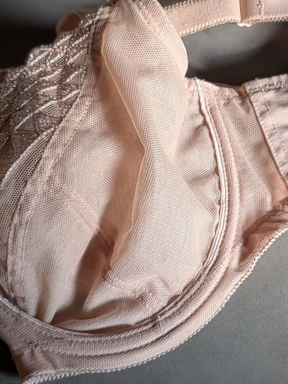 Cleo by Panache Asher Unlined Balconnet Bra - Latte (Size 34E)